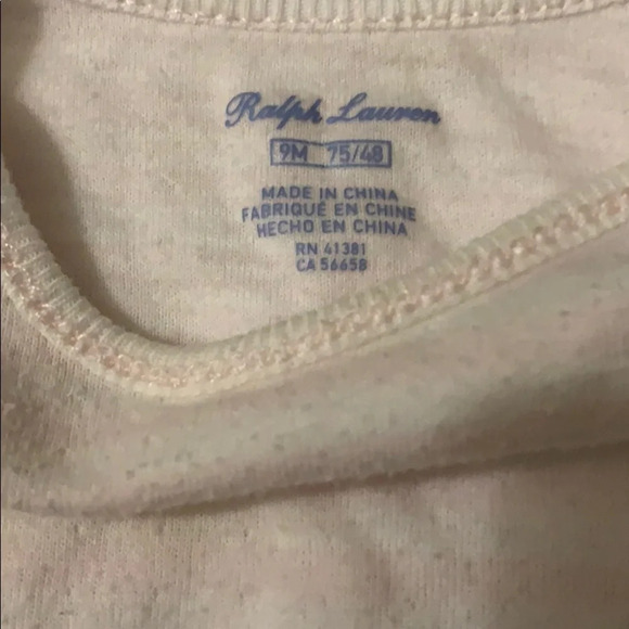 Ralph Lauren Onesie size 9 months - Picture 4 of 4